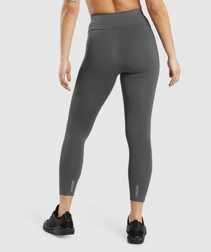 Women's Gymshark Speed Leggings Grey | CA 6751NA